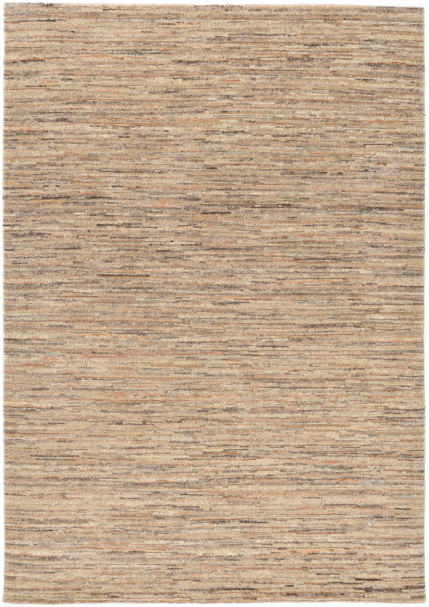 WOLLTEPPICH 140/200 cm Grau  - Grau, Natur, Textil (140/200cm) - Cazaris