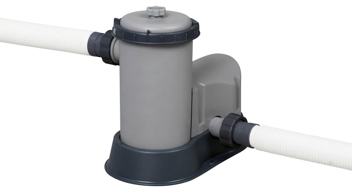 BAZÉN 549/274/122 cm - šedá/bílá, Konvenční, kov/plast (549/274/122cm) - Bestway