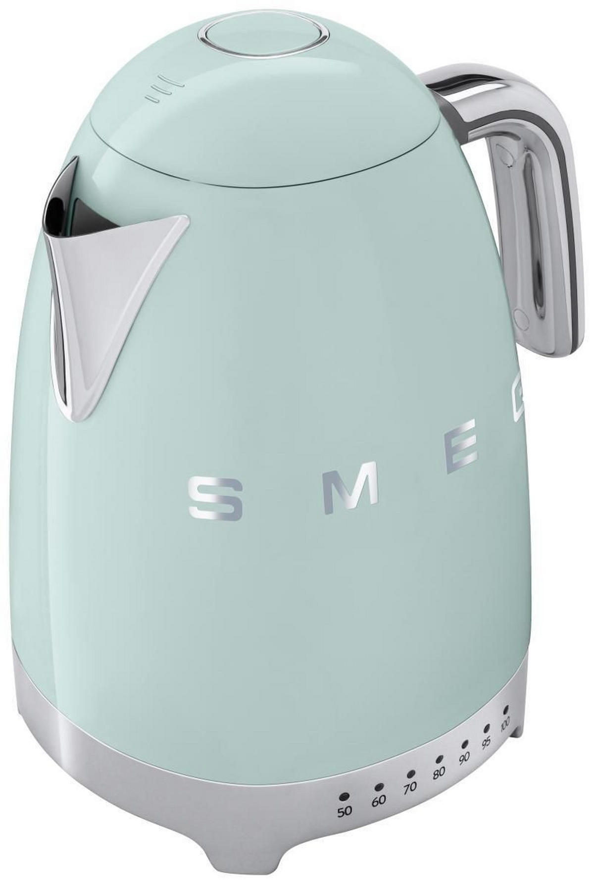 WASSERKOCHER 50´s Style 1,7 L  - Hellgrün, Design, Metall (22,3/28/17,1cm) - SMEG