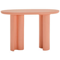 KONSOLENTISCH Orange  - Orange, Design, Holzwerkstoff (120/35/80cm) - Novel