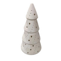 DEKORAČNÍ STROMEK - vysoce lesklá bílá, Lifestyle, keramika (10,5/23,8cm) - X-Mas