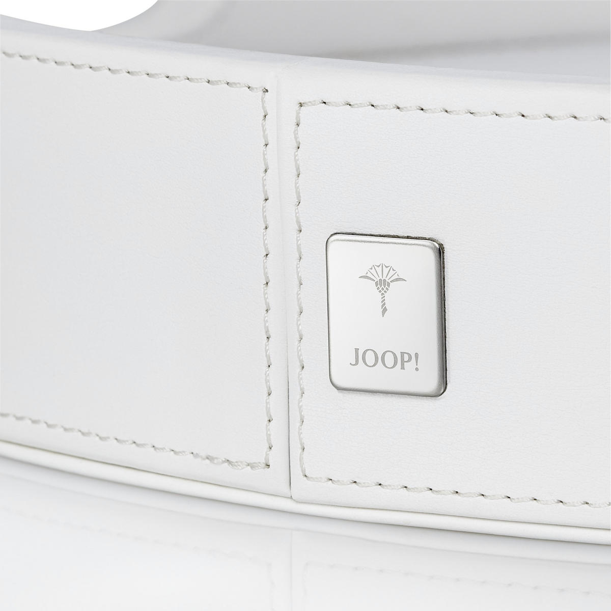 TABLETT Holz, Textil  - Weiß, Basics, Holz/Textil (36/5,2cm) - Joop!