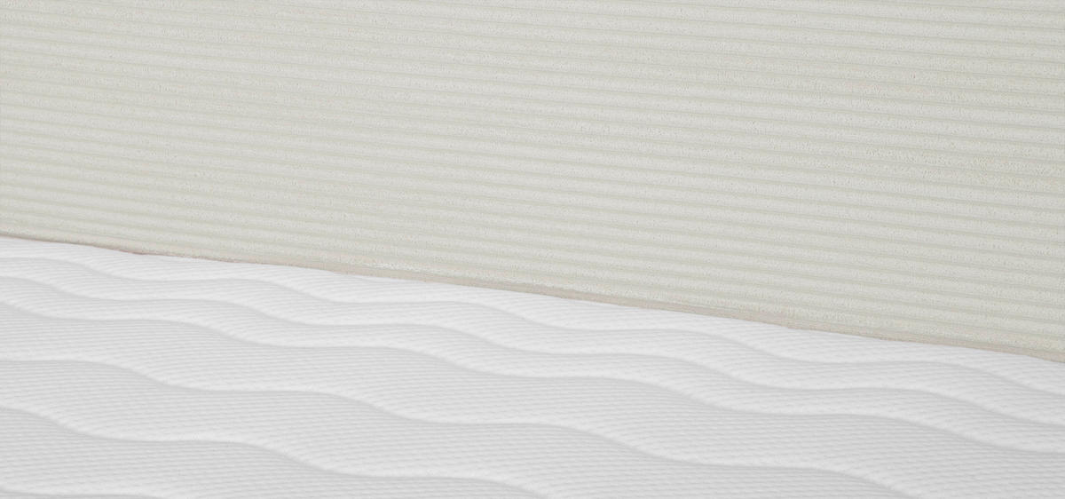 BOXSPRINGBETT 140/200 cm,  in Weiß,  {item.attr('349-543‘),[, ]}{item.attr('328-587‘),[ ]} - Schwarz/Weiß, KONVENTIONELL, Holz/Textil (140/200cm) - Boxxx