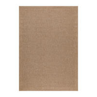 TEPPICH Outdoor Flachgewebe Vintage Polypropylen Balkon Beige Rechteckig 200x290 - Beige, Textil (200/290cm) - KADIMA DESIGN