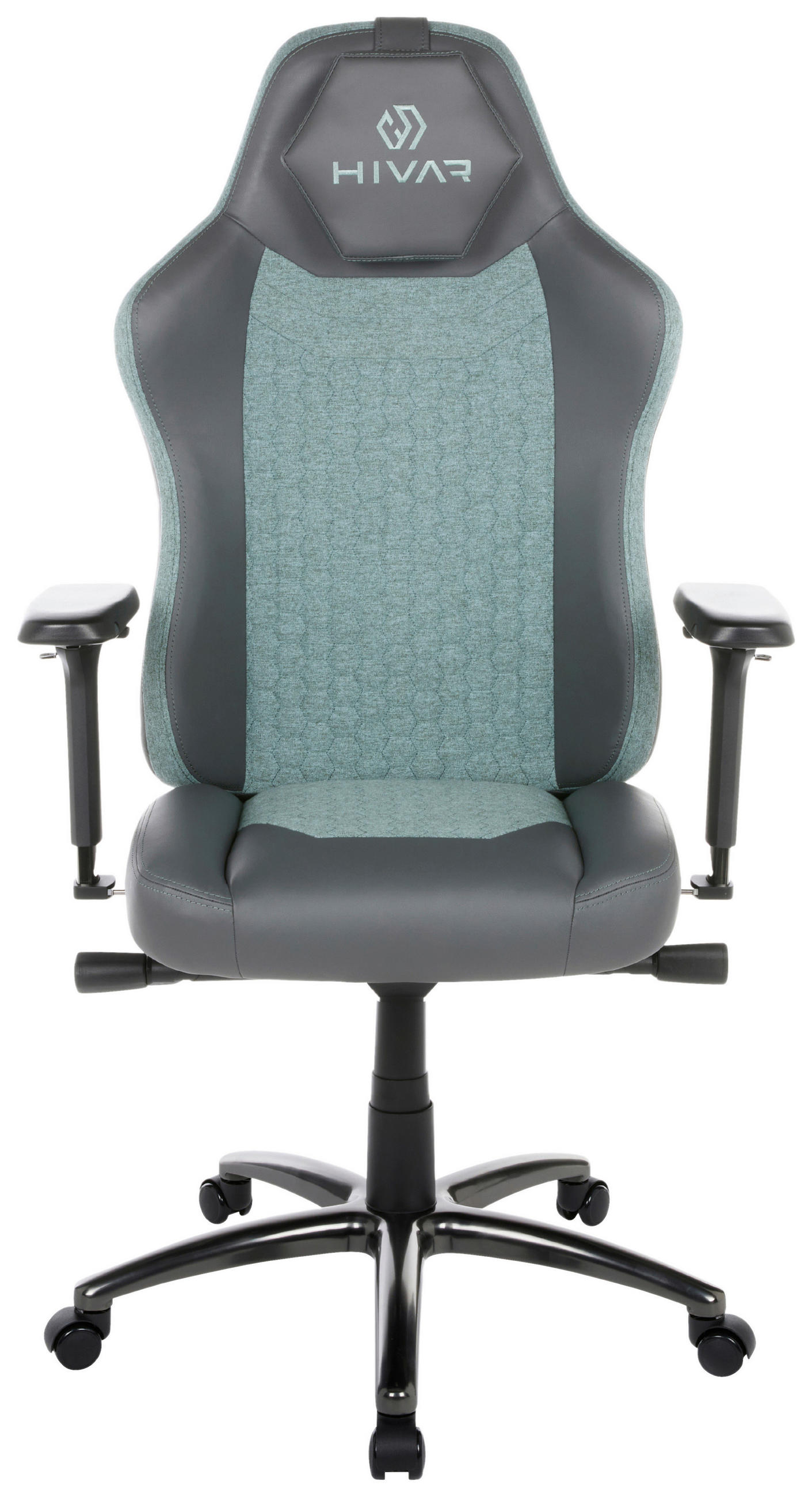 ORBICAL Aurora Obsidian Grau, Schwarz, Türkis, Schwarz Hochglanz Metall, Textil   - Türkis/Schwarz Hochglanz, LIFESTYLE, Textil/Metall (79/142/77cm) - HIVAR