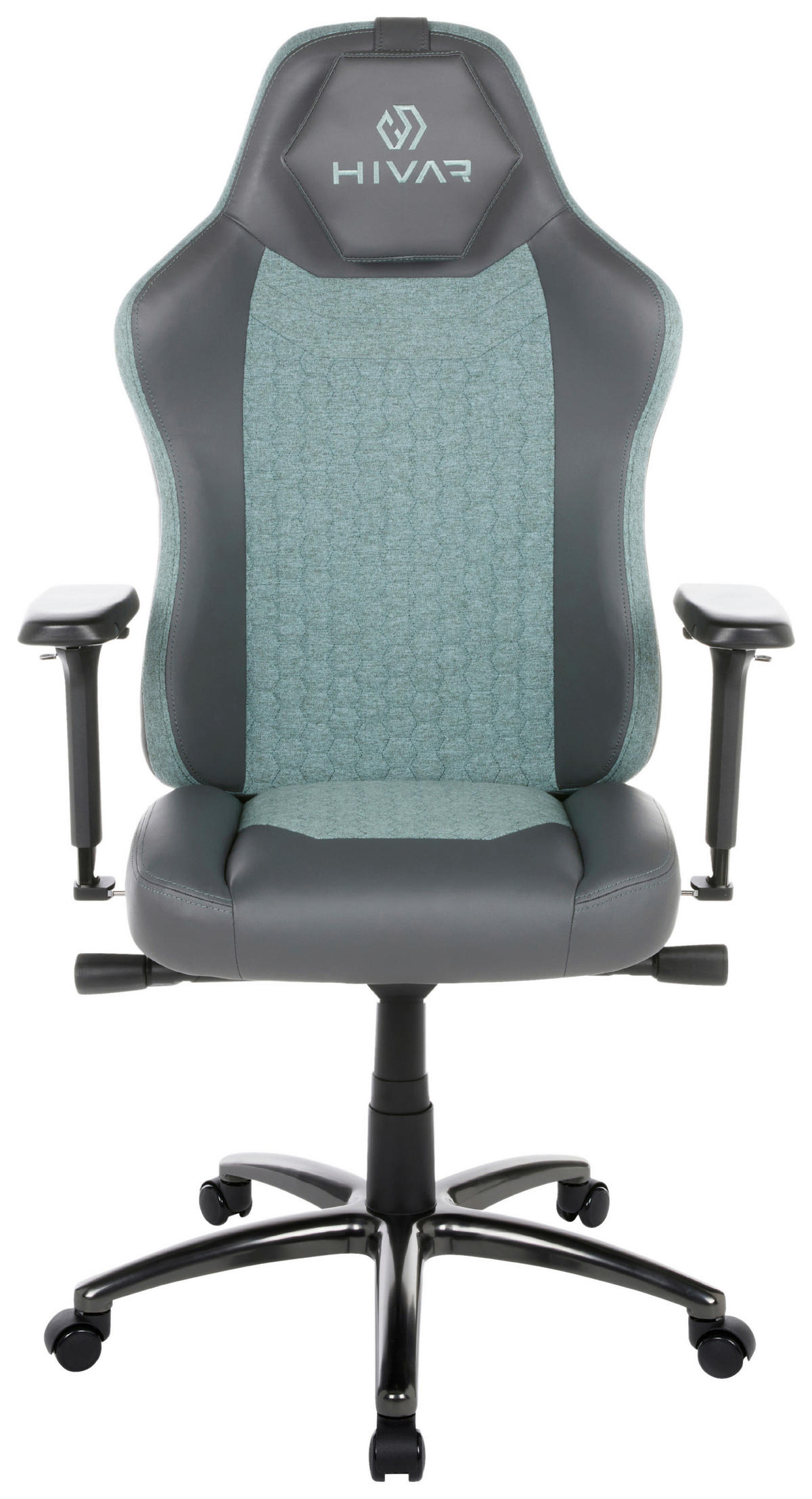 ORBICAL Aurora Obsidian Grau, Schwarz, Türkis, Schwarz Hochglanz Metall, Textil   - Türkis/Schwarz Hochglanz, LIFESTYLE, Textil/Metall (79/142/77cm) - HIVAR