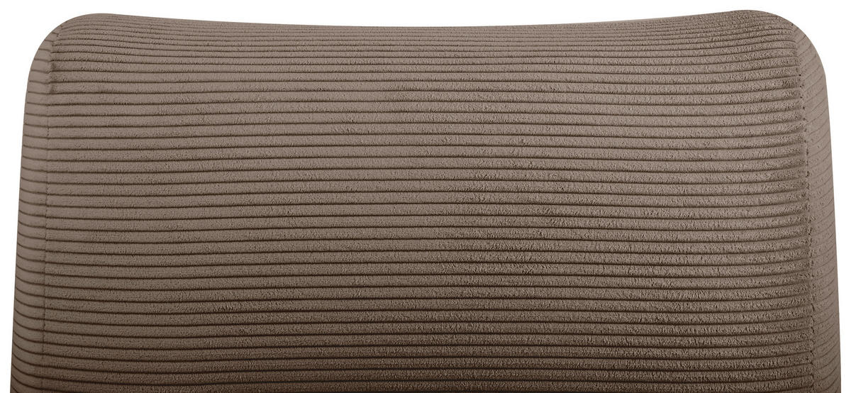 SCHLAFSESSEL in Cord Braun  - Braun, Design, Textil (81/88/160cm) - Livetastic