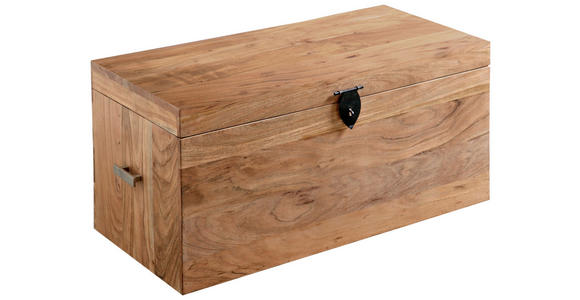 TRUHE - Akaziefarben, Natur, Holz (80/40/40cm) - Landscape