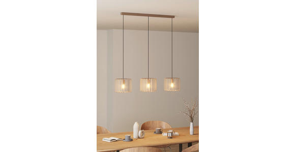 HÄNGELEUCHTE 110/25/120 cm  - Sandfarben, KONVENTIONELL, Metall (110/25/120cm) - Novel