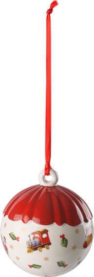 UKRASNE LOPTE - bela, Dizajnerski, keramika (6cm) - Villeroy & Boch