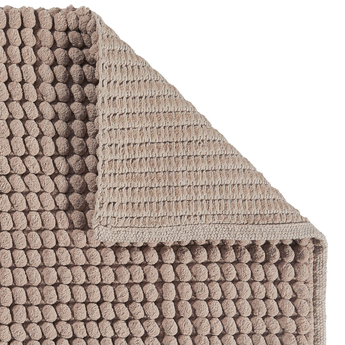BADTEPPICH Hellbraun 60/60 cm  - Hellbraun, Basics, Textil (60/60cm) - Aquanova