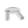 DECKENSTRAHLER - Weiss, Design, Metall (20/20/12,5cm)