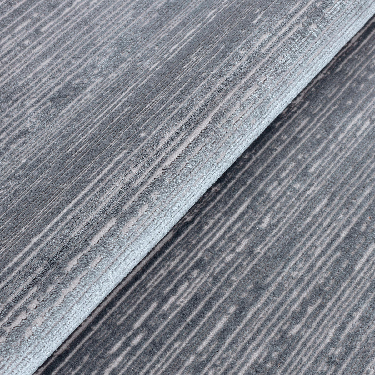 VÄVD MATTA 120/170 cm LIMA  - mörkgrå, Basics, textil (120/170cm)