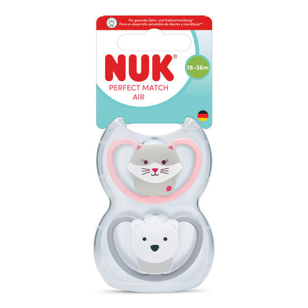 SCHNULLER 18 Monat(e)  - Multicolor, Basics, Kunststoff (5,3/6/13,5cm) - NUK