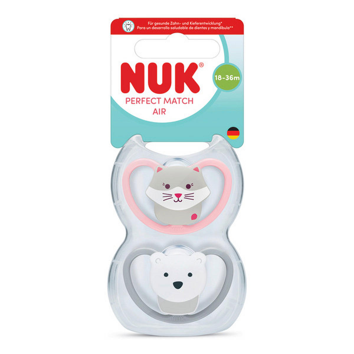 SCHNULLER 18 Monat(e)  - Multicolor, Basics, Kunststoff (5,3/6/13,5cm) - NUK