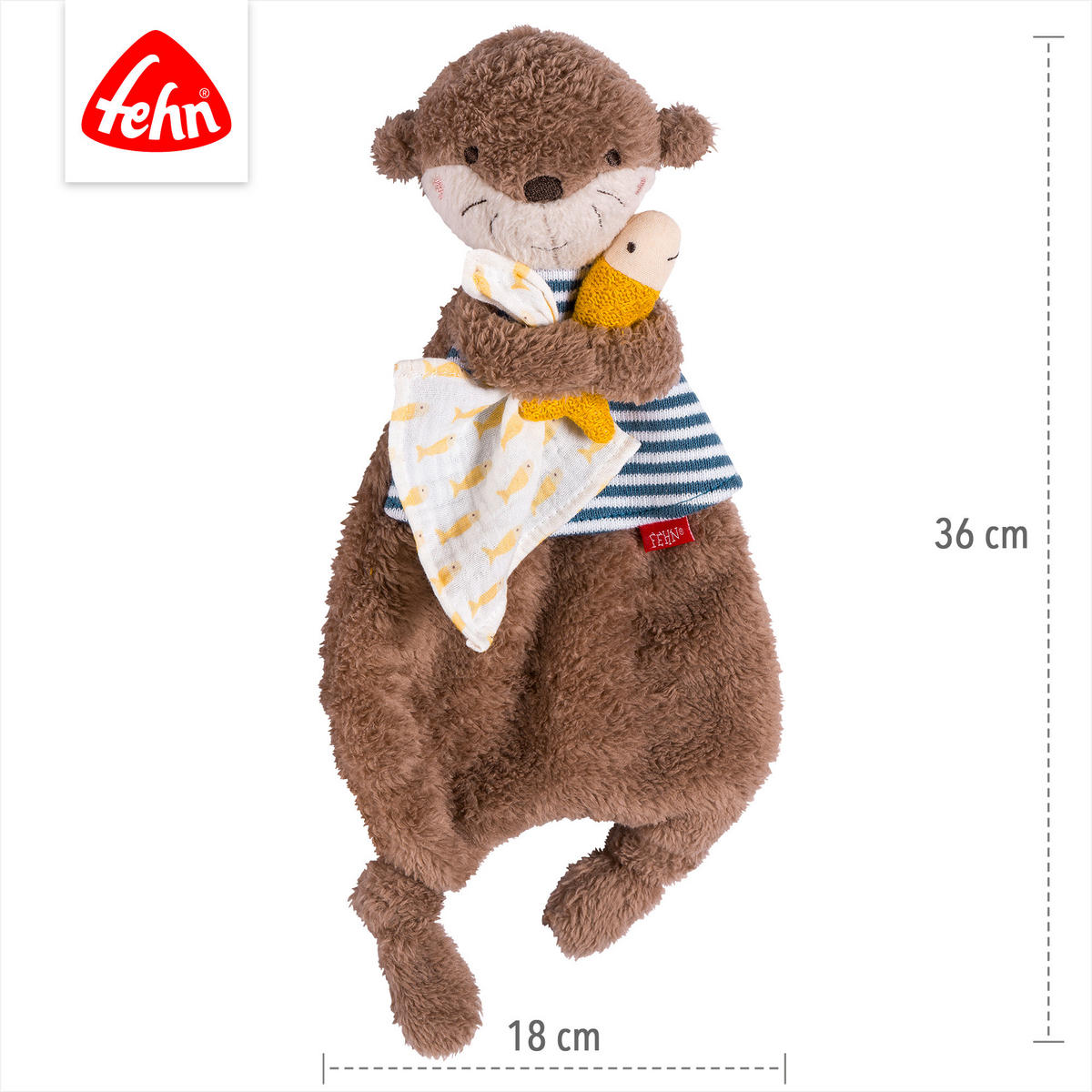 SCHMUSETUCH - Multicolor, Basics, Textil (35,5/19/5,8cm) - Fehn