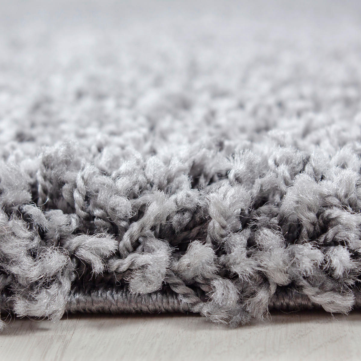 HOCHFLORTEPPICH 80 cm Life 1500 Hellgrau  - Hellgrau, KONVENTIONELL, Textil (80cm) - Novel