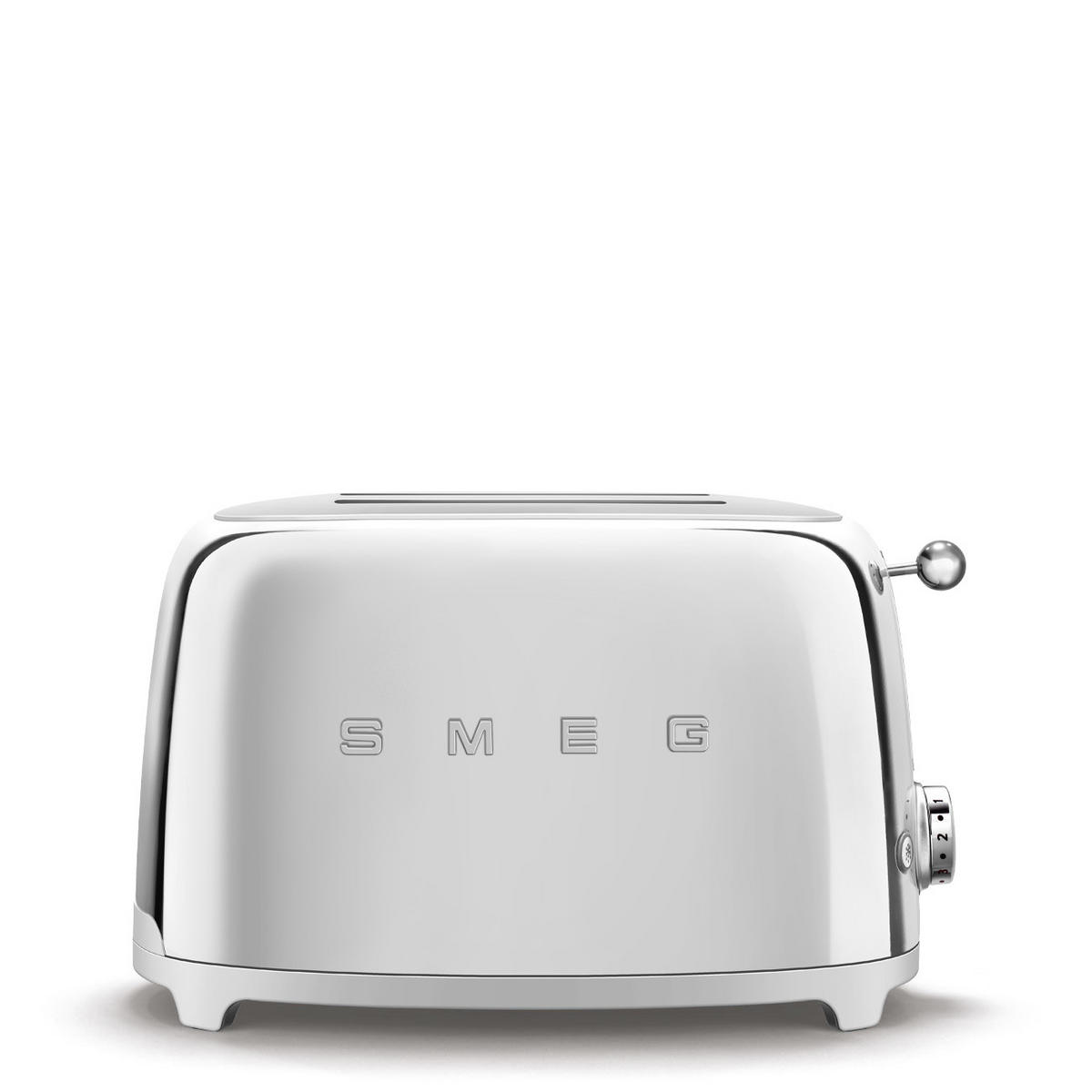 TOASTER  - Chromfarben, Basics, Metall (32,5/20/19,5cm) - SMEG
