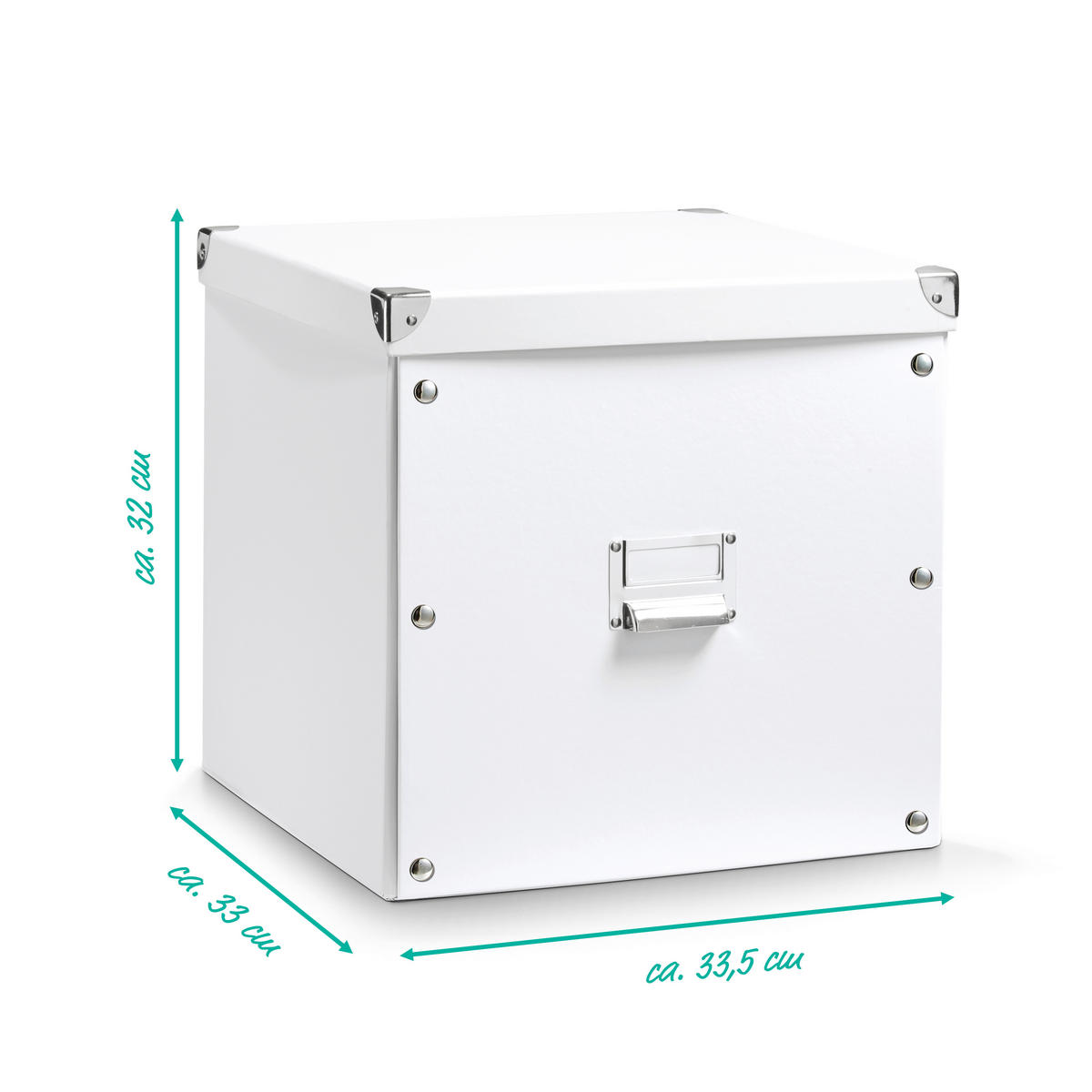 AUFBEWAHRUNGSBOX     - Basics, Karton (33,5/33/32cm)