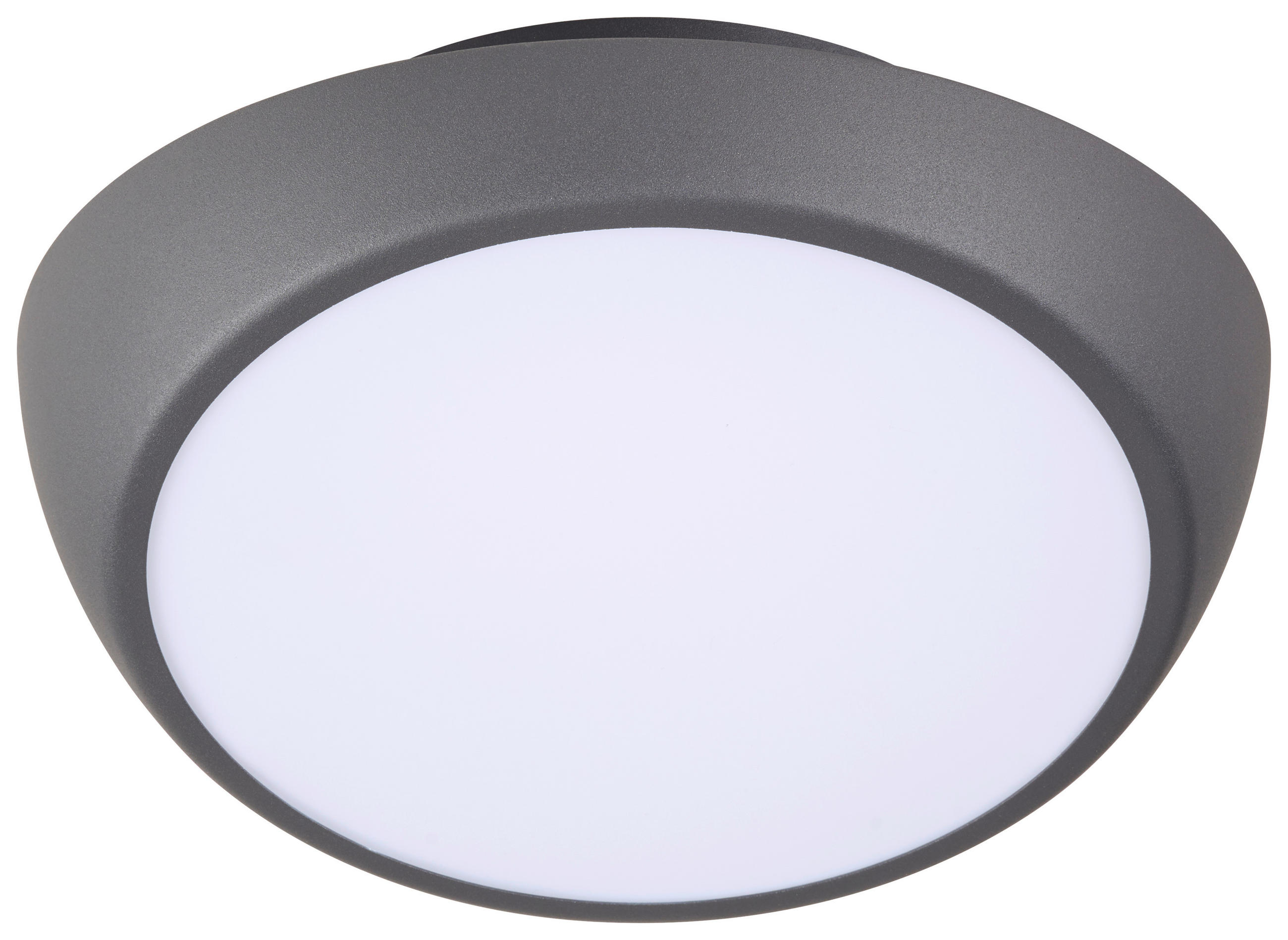 LED-DECKENLEUCHTE Bubbles 26/12,5 cm   - Anthrazit, LIFESTYLE, Metall (26/12,5cm) - Novel