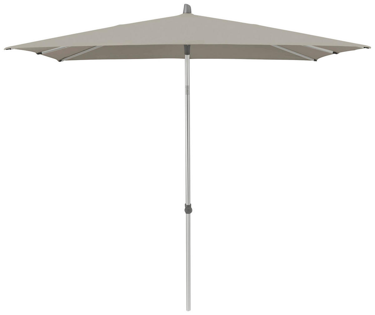 SONNENSCHIRM 250x200 cm Taupe  - Taupe/Silberfarben, KONVENTIONELL, Textil/Metall (250/200cm) - Glatz