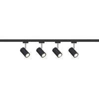 SCHIENENSYSTEM - Schwarz, Basics, Kunststoff (218/5/3cm)