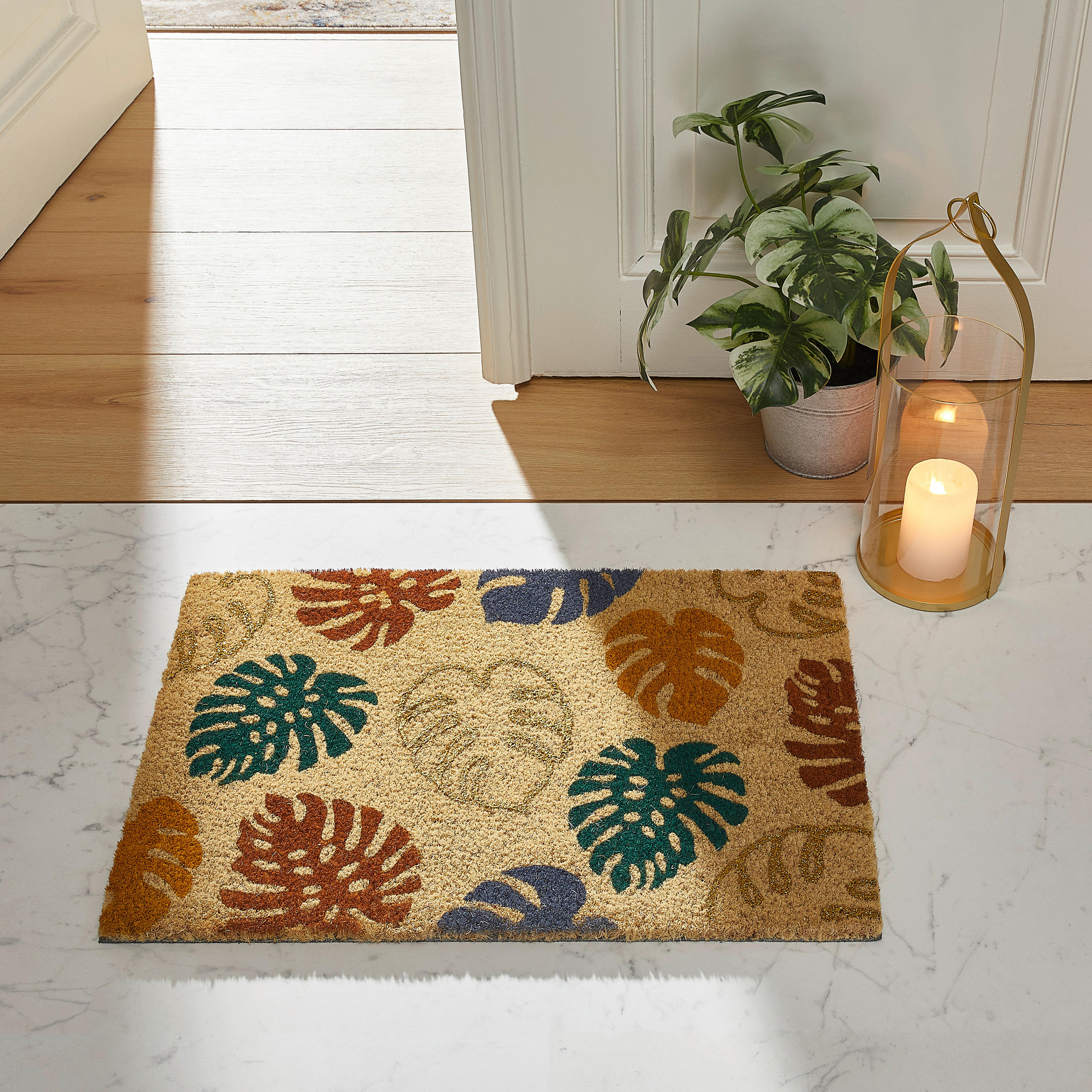 FUßMATTE  40/60 cm  Multicolor  - Multicolor, Basics, Naturmaterialien/Kunststoff (40/60cm) - Esposa