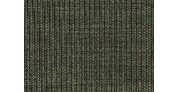 ECKSOFA in Chenille Olivgrün  305/224 cm  - Schwarz/Olivgrün, Design, Textil/Metall (305/224cm) - Dieter Knoll
