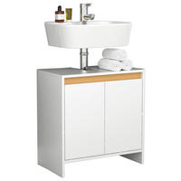 TVÄTTSTÄLLSUNDERSKÅP 58/60/33 cm  - vit/honungsek, Modern, trämaterial (58/60/33cm) - MID.YOU