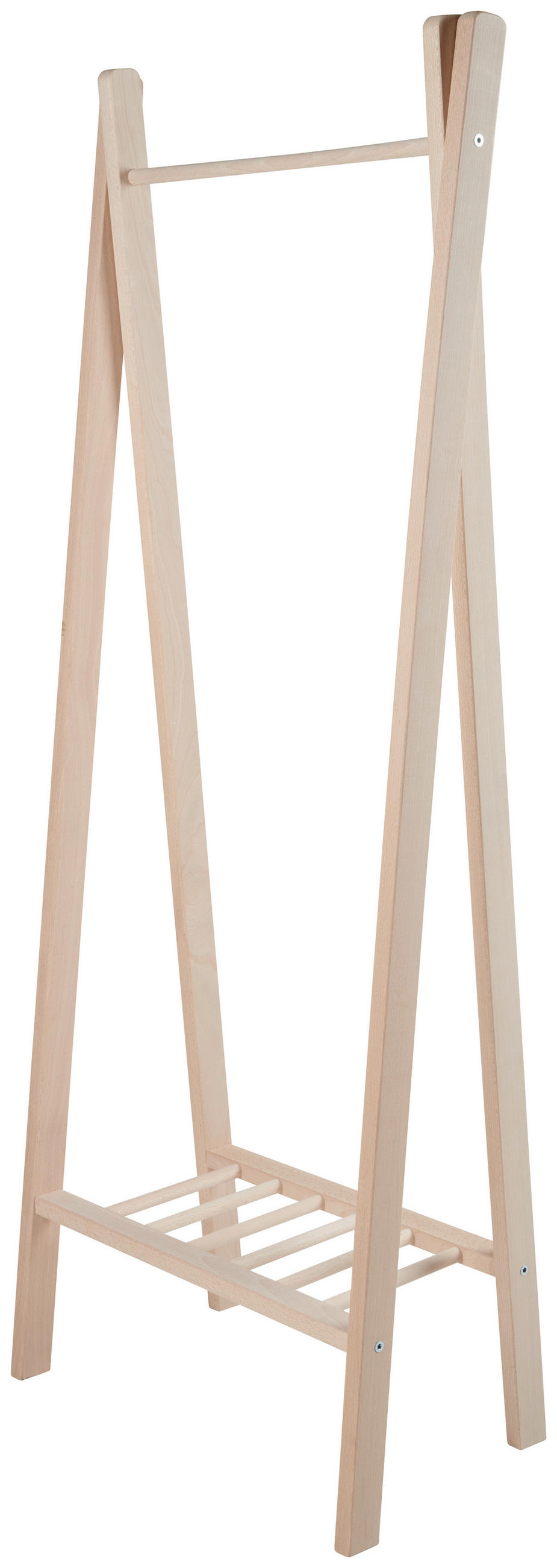 KLEIDERSTÄNDER in Naturfarben   - Naturfarben, Basics, Holz (30/50/130cm) - My Baby Lou