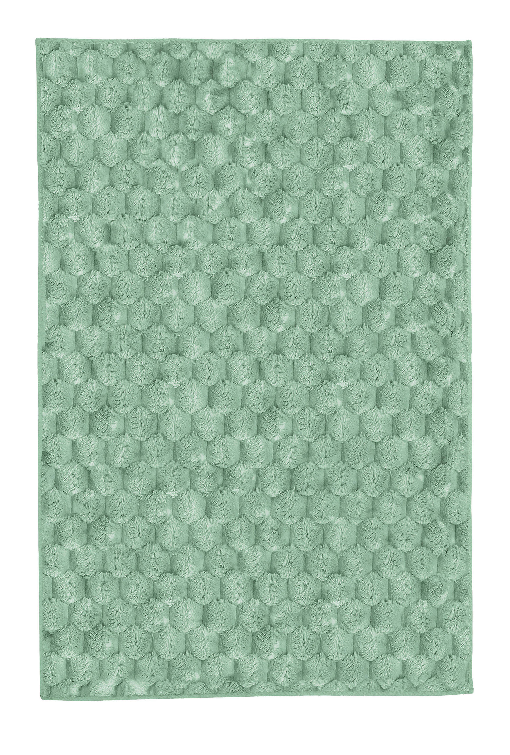BADTEPPICH Jolly Mintgrün 70/120/1.5 cm  - Mintgrün, Basics, Kunststoff/Textil (70/120/1.5cm) - Kleine Wolke