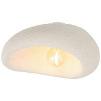 DECKENLEUCHTE 41/28/21 cm   - Weiß, Design, Kunststoff/Metall (41/28/21cm) - Collet's Monde