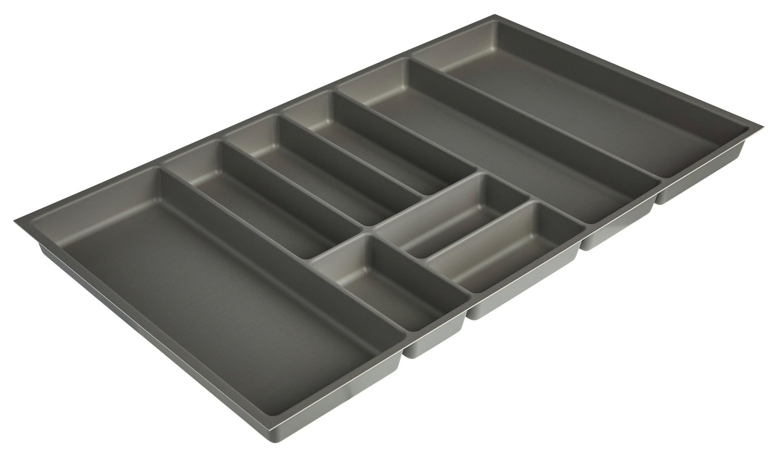 BESTECKEINSATZ - Schieferfarben, Basics, Kunststoff (90/4,9/50cm) - Nobilia