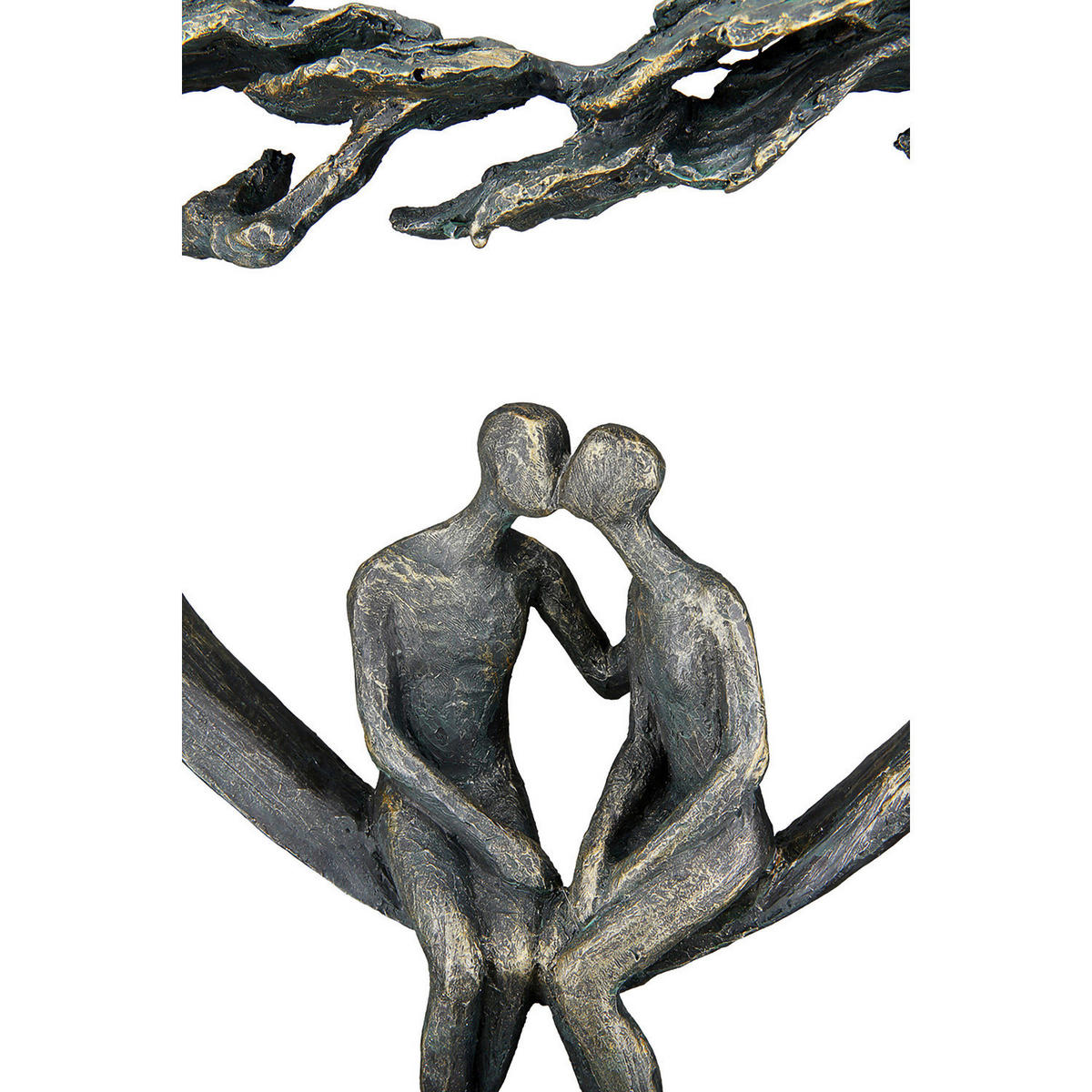 SKULPTUR - Bronzefarben, LIFESTYLE, Kunststoff (26,5/30/8,5cm)