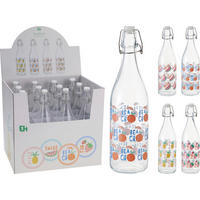 FĽAŠA NA PITIE 1000 l  - viacfarebná, Basics, sklo (8.5/8.5/31.5cm)