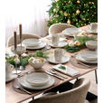 KOMBISERVICE GLOSSY 20-teilig - Beige/Creme, Trend, Keramik - Novel