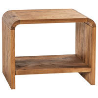 NACHTSCHRANK 50/40/40 cm Wildeiche massiv  - Wildeiche, Design, Holz (50/40/40cm) - Hasena