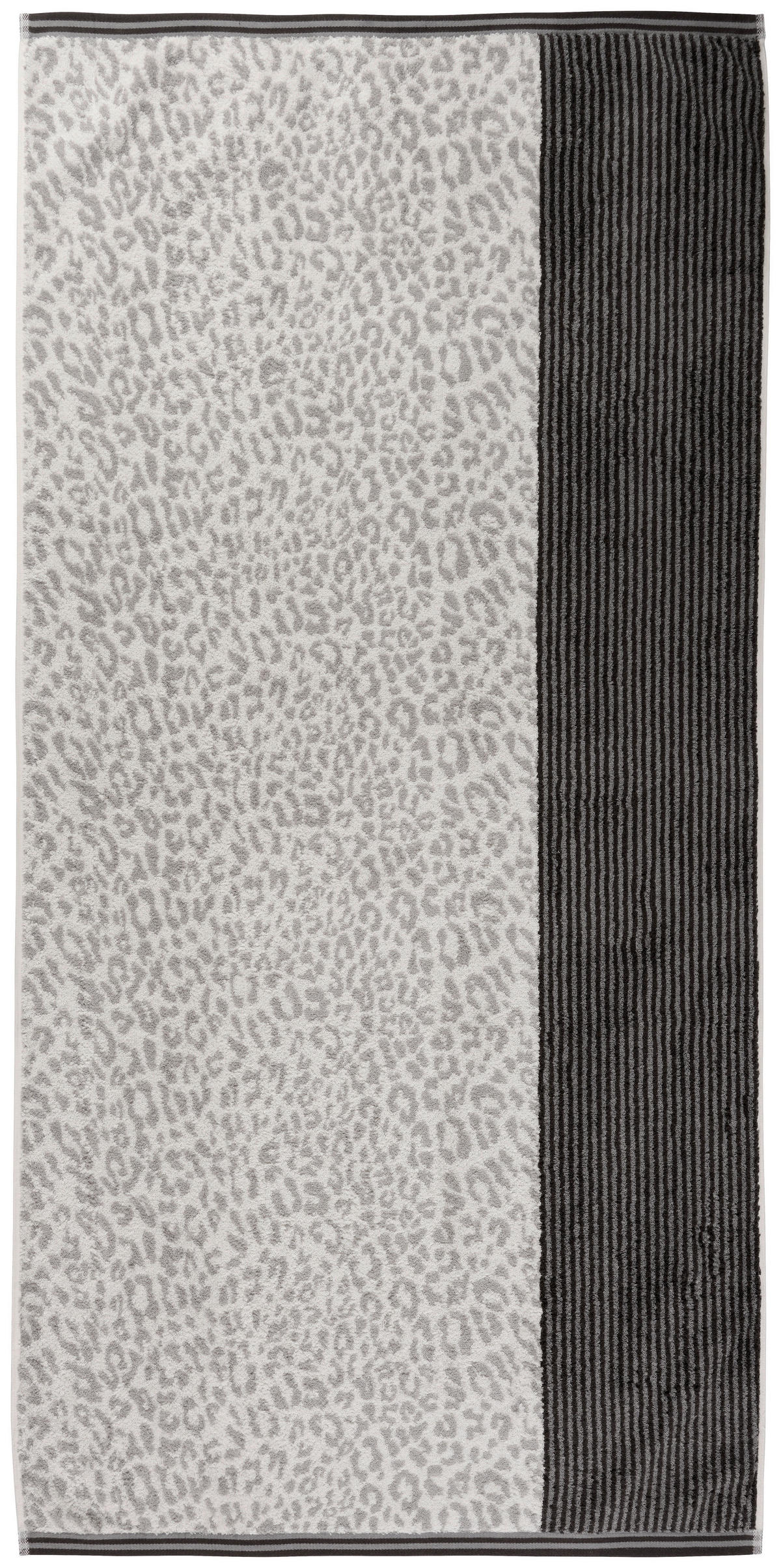 DUSCHTUCH 70/140 cm  - Anthrazit, Konventionell, Textil (70/140cm) - Dieter Knoll