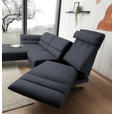 ECKSOFA  in Flachgewebe Grau  176-217/279-327 cm  - Schwarz/Grau, Design, Textil/Metall (176-217/279-327cm) - Dieter Knoll