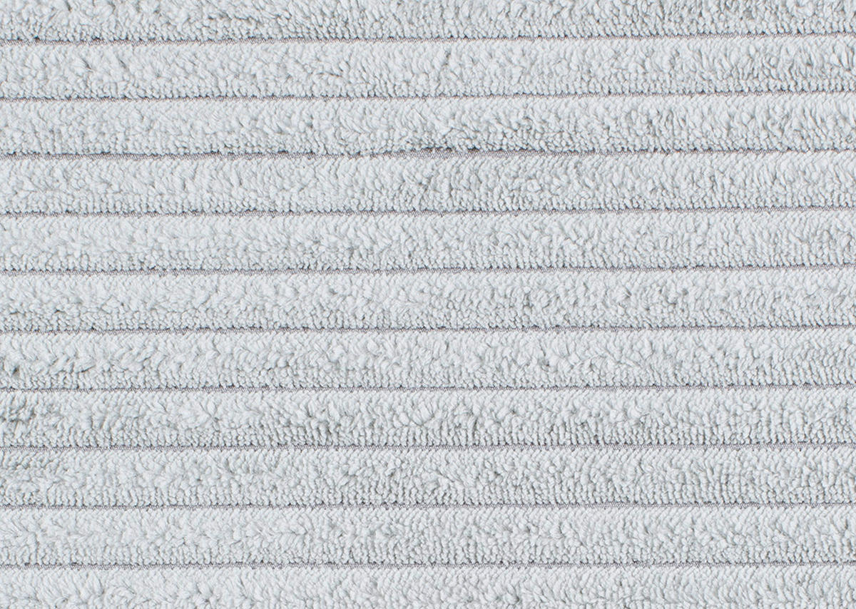 ECKSOFA Grau Cord Zierkissen, Rückenkissen, Rücken echt  - Schwarz/Grau, MODERN, Kunststoff/Textil (300/208cm) - Carryhome