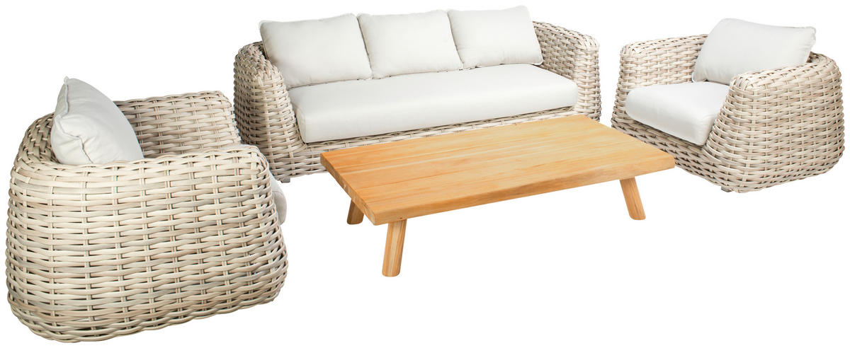 LOUNGETISCH  - Teakfarben, Basics, Holz (150/80/34.5cm) - Tierra Outdoor