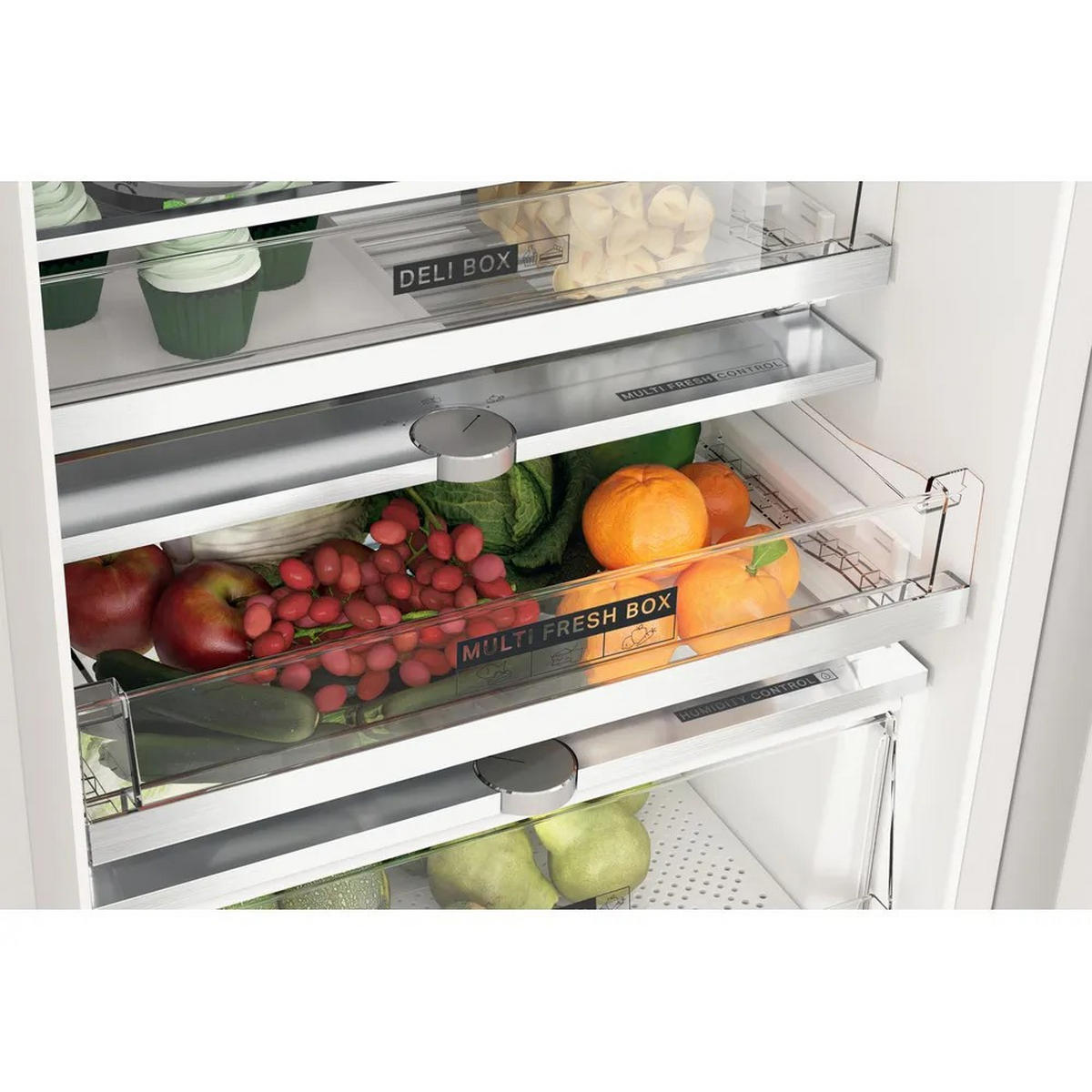 KÜHL-GEFRIER-KOMBINATION KGITN20MMF3  - Weiß, Basics, Metall (54/193,5/54,5cm) - Bauknecht