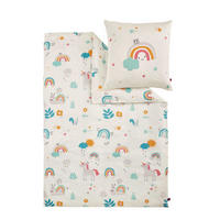 OTROŠKA POSTELJNINA 140/200 cm saten večbarvno  - večbarvno, Konvencionalno, tekstil (140/200cm) - S. Oliver