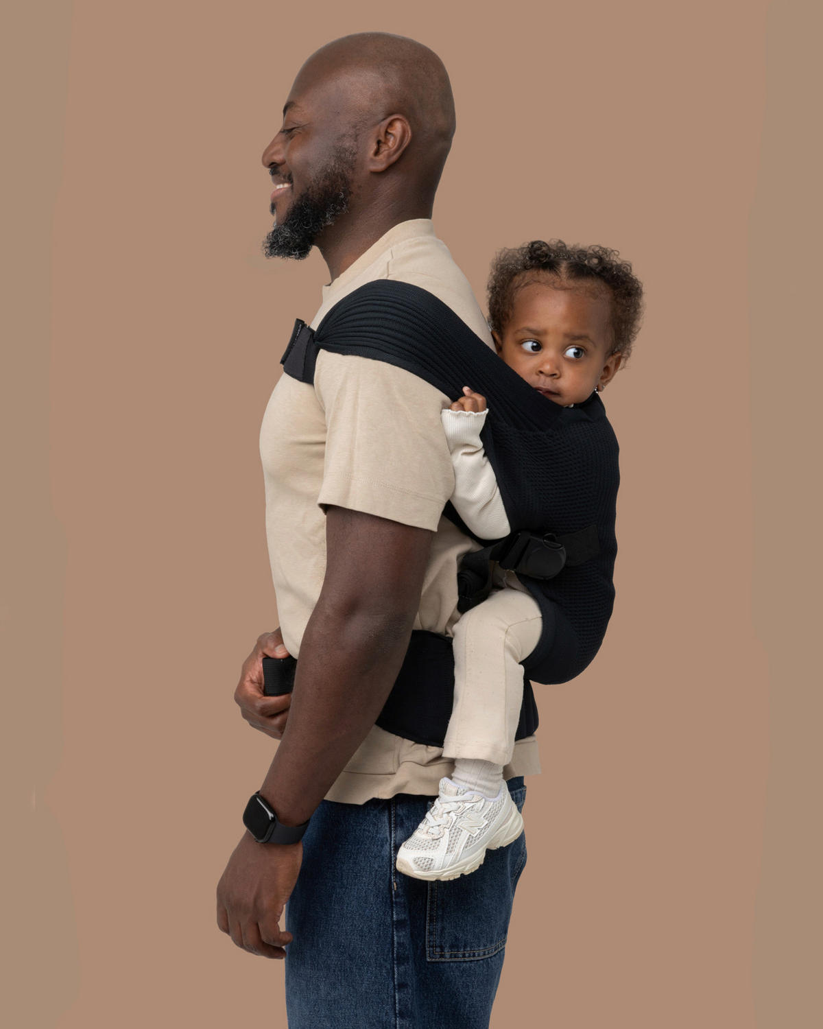 BABYTRAGE  - Schwarz, Basics, Textil (0.540kg) - FLYBABY