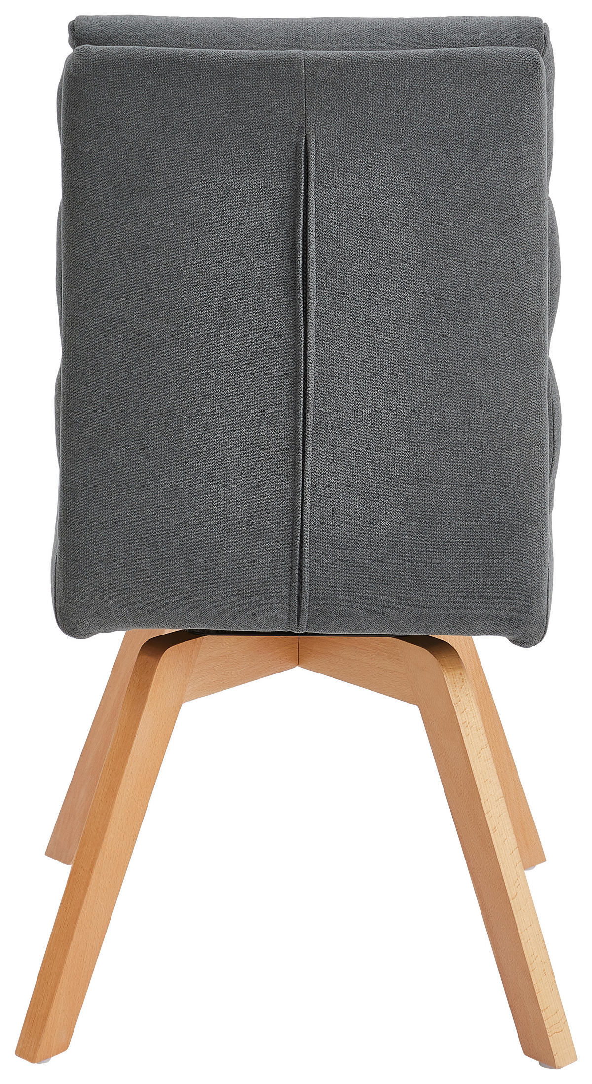 STUHL  - Naturfarben/Grau, MODERN, Holz/Textil (45/88/62cm) - Livetastic