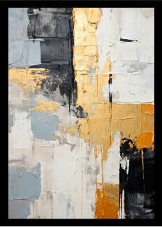 BILD Abstraktes 50/70 cm  - Multicolor, Basics, Textil (50/70cm) - Euroart