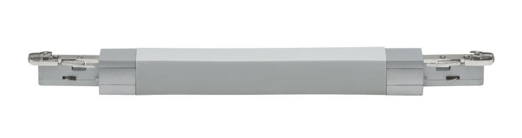 SCHIENENSYSTEM-VERBINDER - Chromfarben, Design, Kunststoff (22,7/1,8/1,8cm) - Paulmann