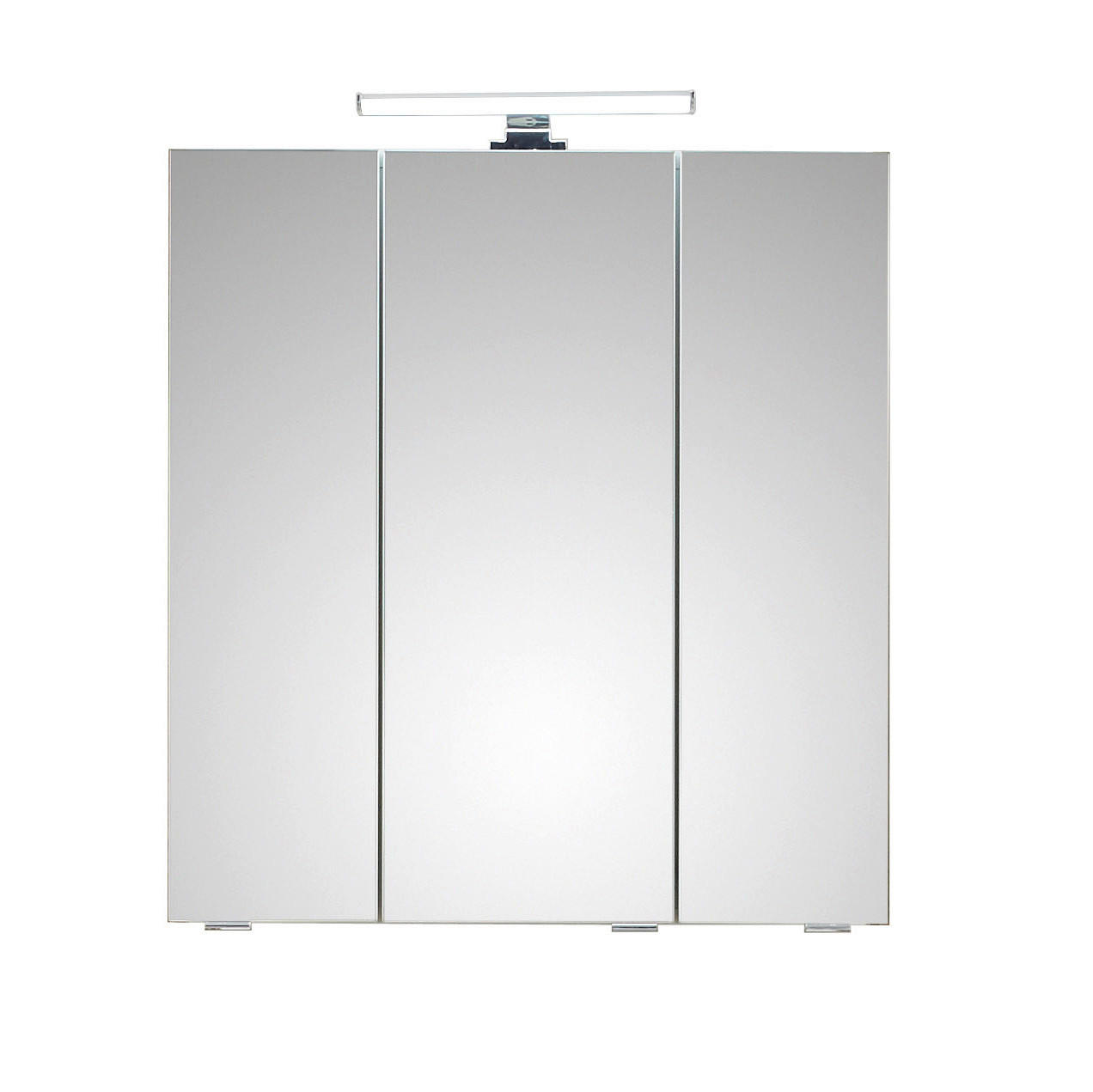 TÜKRÖS SZEKRÉNY 65/70/16 cm  - króm/tölgyfa, Konventionell, műanyag/faalapú anyag (65/70/16cm) - Xora