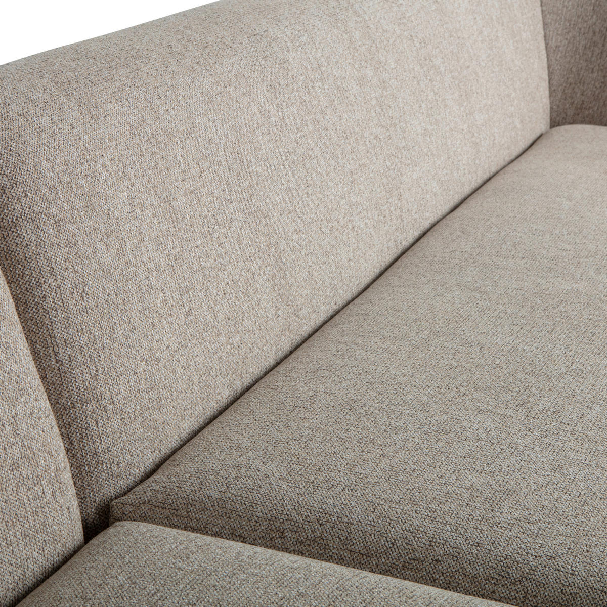 ECKSOFA Sloping in Chenille Naturfarben  225/274 cm  - Naturfarben, Design, Textil (225/274cm) - Livetastic