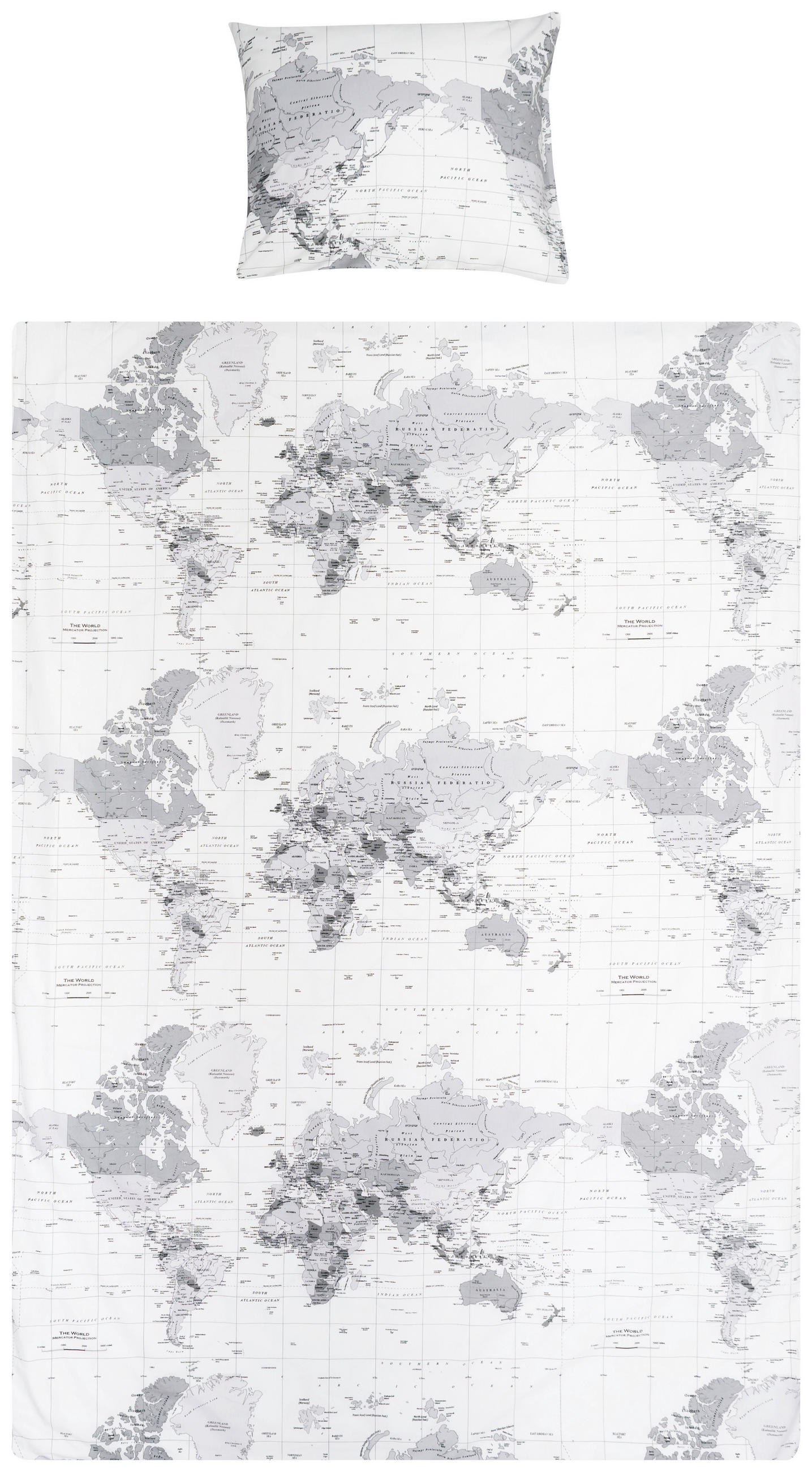 PÅSLAKANSET flatväv 150/210 cm  - vit/antracit, Basics, textil (150/210cm)